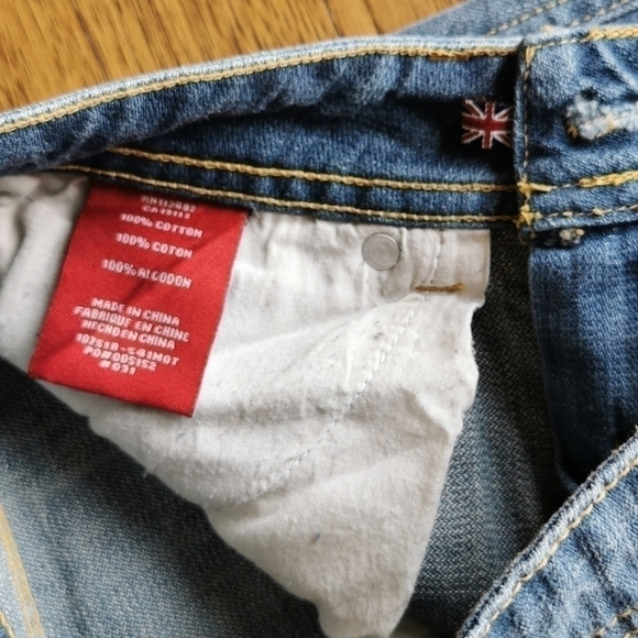 Moto UK Design Bohemian Distressed Studded Bootcut 25 - Picture 10 of 12